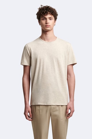 T-shirt slim - Beige