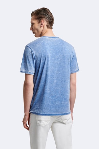 T-shirt slim - Bleu