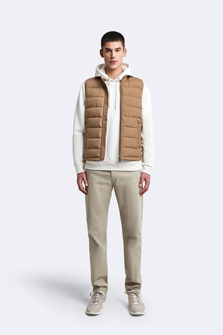 Sweat regular à capuche - Écru