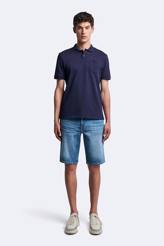 Bermuda droit - Bleu