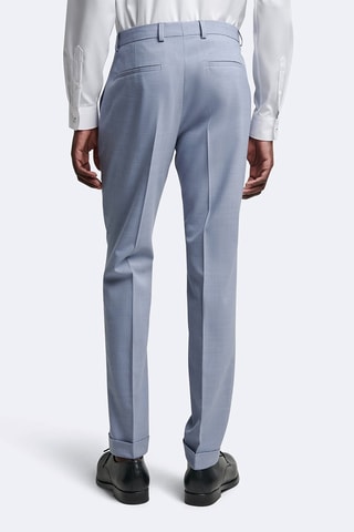 Pantalon de costume en laine - Bleu