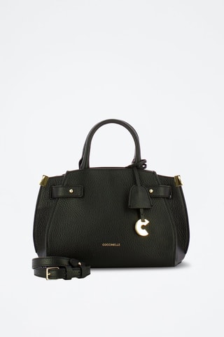Sac bowling en cuir - 
Noir - Coccinelle 