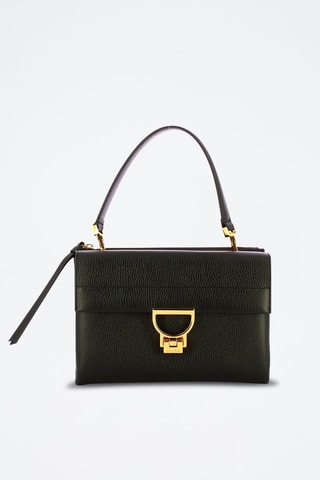 Sac à main en cuir - Noir