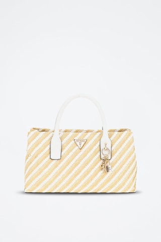 Sac à main - Beige et blanc