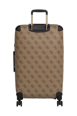 Valise grand volume Berta - Beige et marron - 70 cm