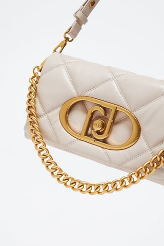 Sac porté épaule - Ecru - Liu Jo