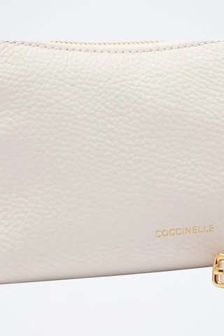 Sac porté épaule en cuir - Blanc