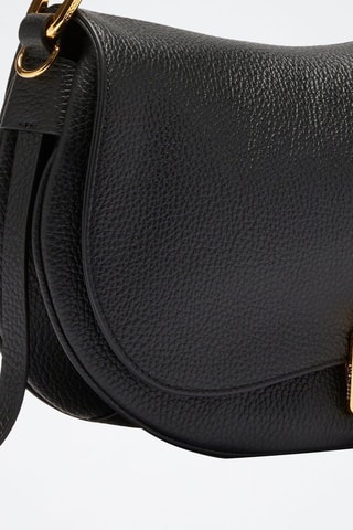 Sac porté épaule en cuir - Noir - Coccinelle 
