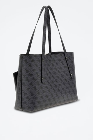 Cabas, pochette et compagnon Anthracite et noir