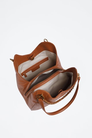 Sac porté épaule - Camel