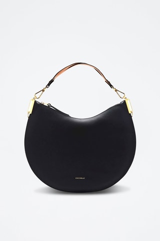Sac porté épaule en cuir - Noir - Coccinelle 