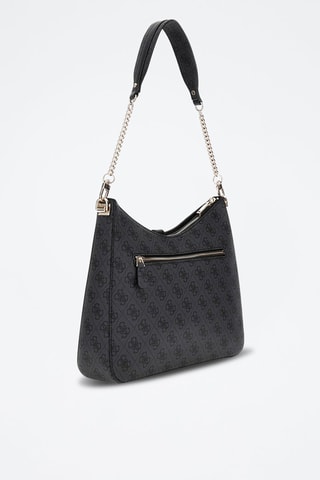 Sac porté épaule Zamira - Anthracite et noir