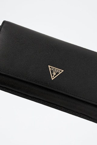 Sac bandoulière en cuir Miriam - Noir