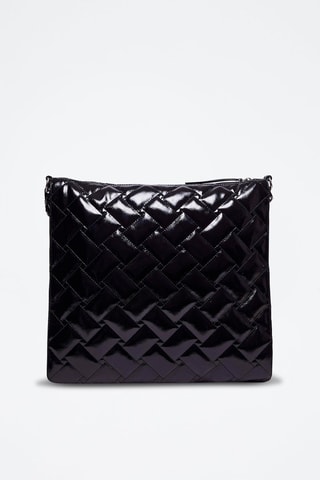 Sac bandoulière verni - Noir - Liu Jo