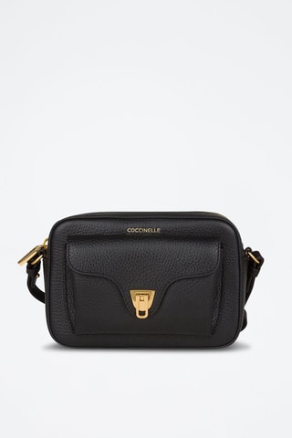 Sac bandoulière en cuir Noir - Coccinelle 