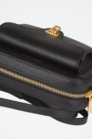 Sac bandoulière en cuir Noir - Coccinelle 