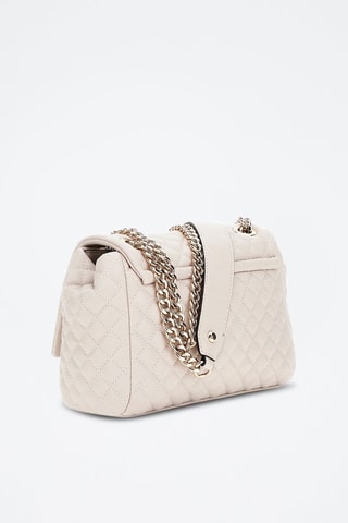 Sac bandoulière matelassé Eco Rianee - Ecru
