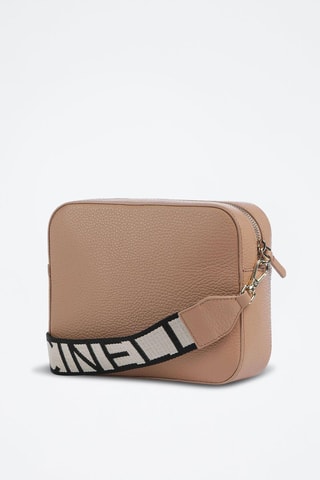Sac bandoulière en cuir - Nude