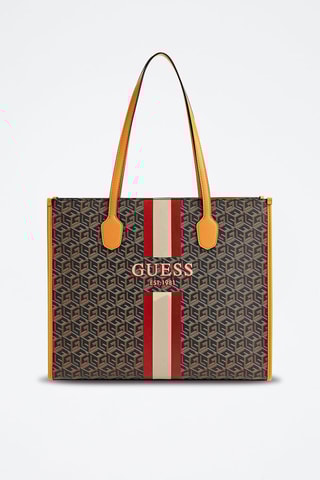 Cabas - Noir et beige - Guess