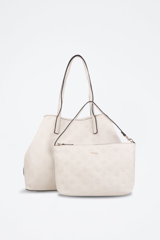 Cabas et sac porté épaule - Ecru