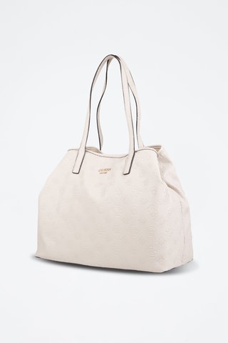 Cabas et sac porté épaule - Ecru
