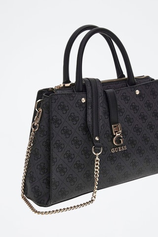 Sac à main Zamira - Anthracite et noir