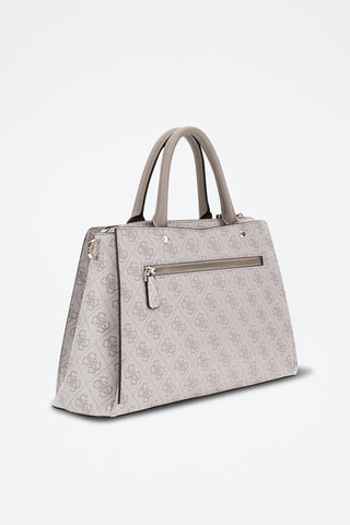 Sac à main Zamira - Ecru et blanc