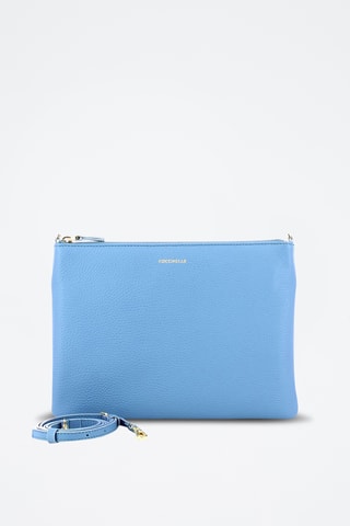 Sac bandoulière en cuir Best - Ciel