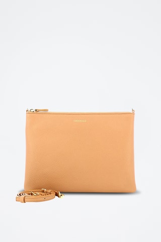 Sac bandoulière en cuir Best - Beige