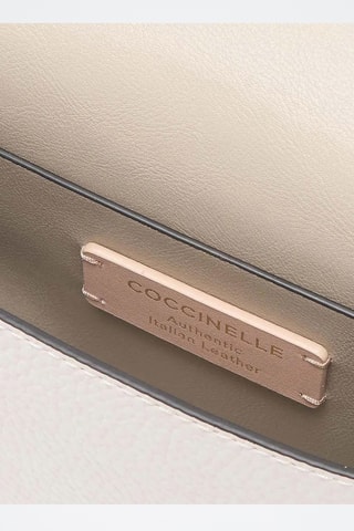 Sac bandoulière en cuir Arlettis - Blanc