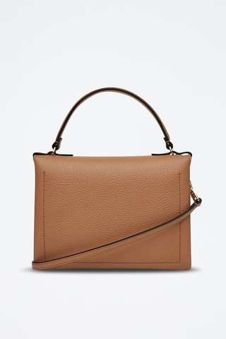 Sac bandoulière en cuir Arlettis - Nude