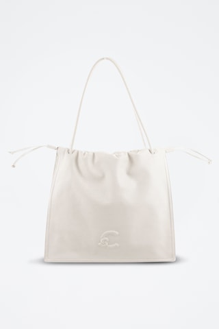 Sac porté épaule en cuir Dulse - Blanc