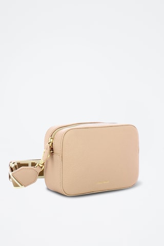 Sac bandoulière en cuir Tebe - Rose