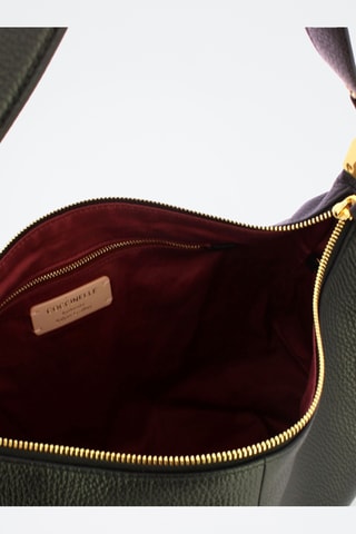 Sac porté épaule en cuir Campus - Noir