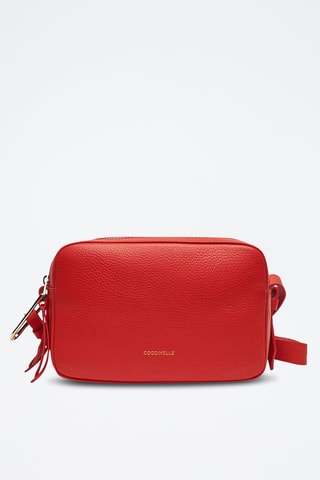 Sac bandoulière en cuir Malory - Rouge