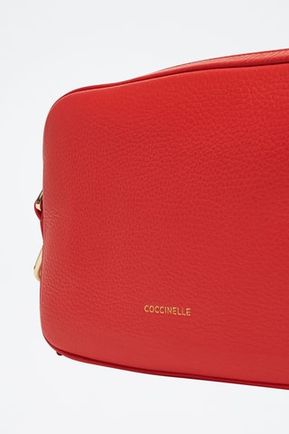 Sac bandoulière en cuir Malory - Rouge