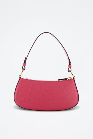 Sac porté épaule en cuir Merveille - Vieux rose