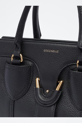 Sac à main en cuir York - Noir