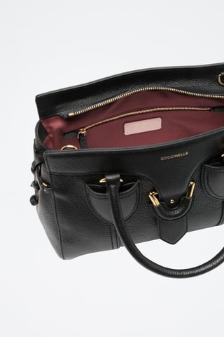 Sac à main en cuir York - Noir