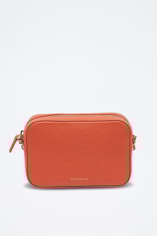Sac bandoulière en cuir Tebe - Rouge