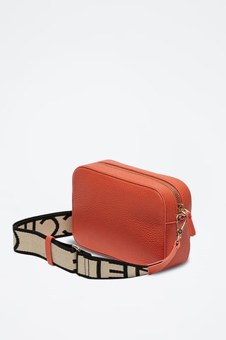 Sac bandoulière en cuir Tebe - Rouge
