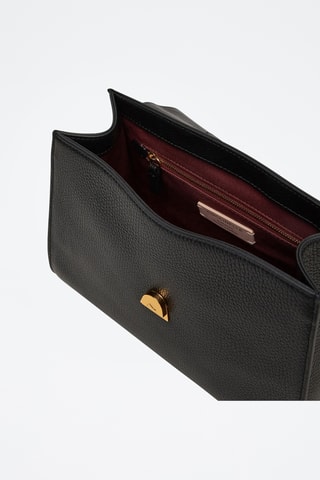 Sac à main en cuir Dew - Noir
