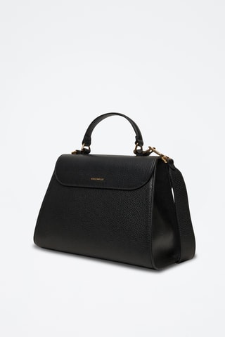 Sac à main en cuir Dew - Noir