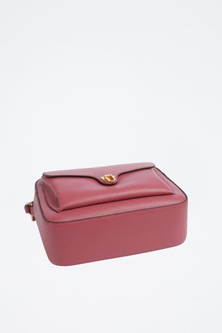 Sac bandoulière en cuir Beat Soft - Vieux rose