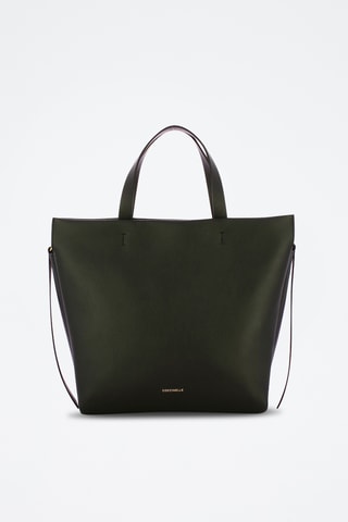 Sac à main en cuir Boheme Grana - Noir