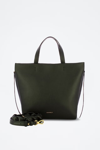 Sac à main en cuir Boheme Grana - Noir
