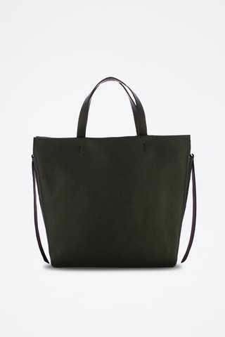 Sac à main en cuir Boheme Grana - Noir