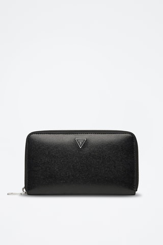 Portefeuille en cuir Nyon - Noir