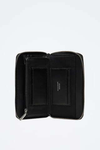 Portefeuille en cuir Nyon - Noir