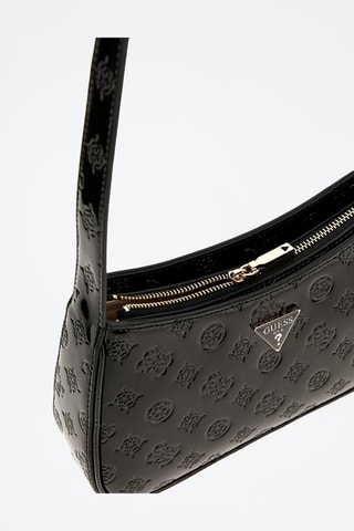 Sac porté épaule verni Amela - Noir
